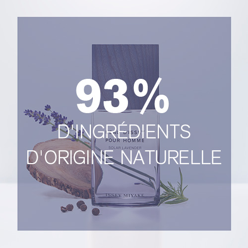 93 % d'ingrédients d'origine naturelle