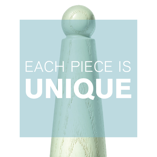 Each piece is unique