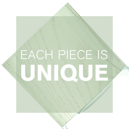 Each piece is unique