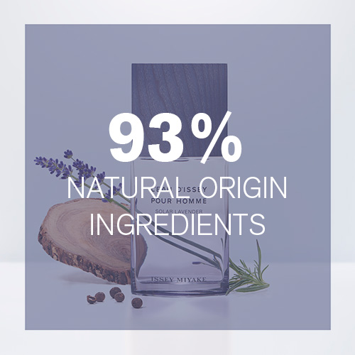 93% natural origin ingredients